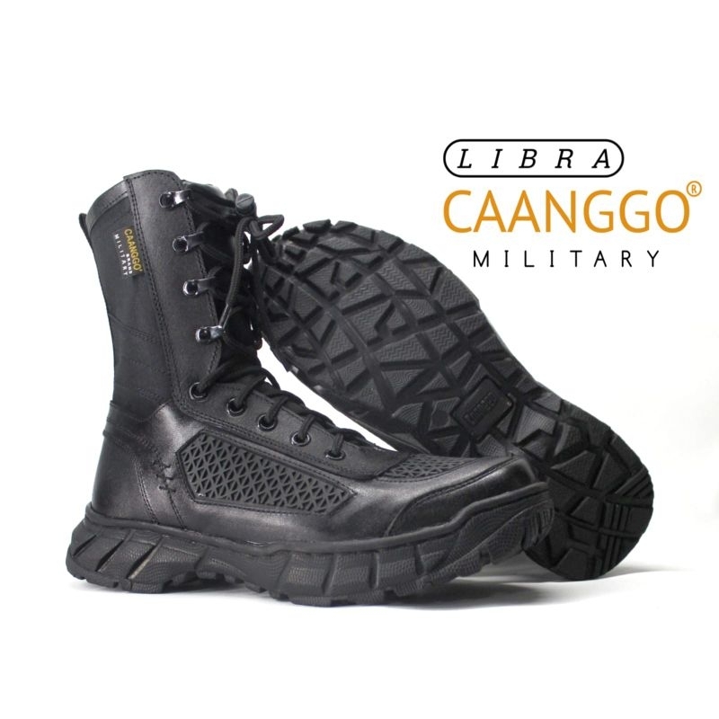 Caanggo - Sepatu pdl jatah tni design libra bahan kulit sapi asli