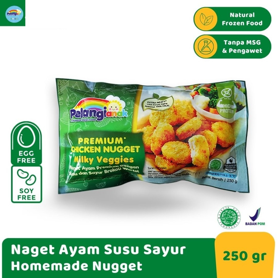 

CHICKEN NUGGET MILKY VEGGIES NON MSG / MPASI HOMEMADE / FROZEN FOOD SEHAT