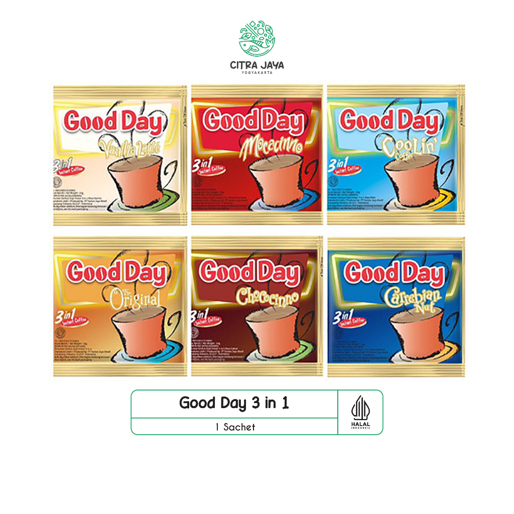 

Good Day 3 In 1 All Variant - Citra Jaya Yogyakarta