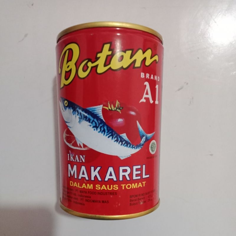 

Botan makarel 425g sarden A1