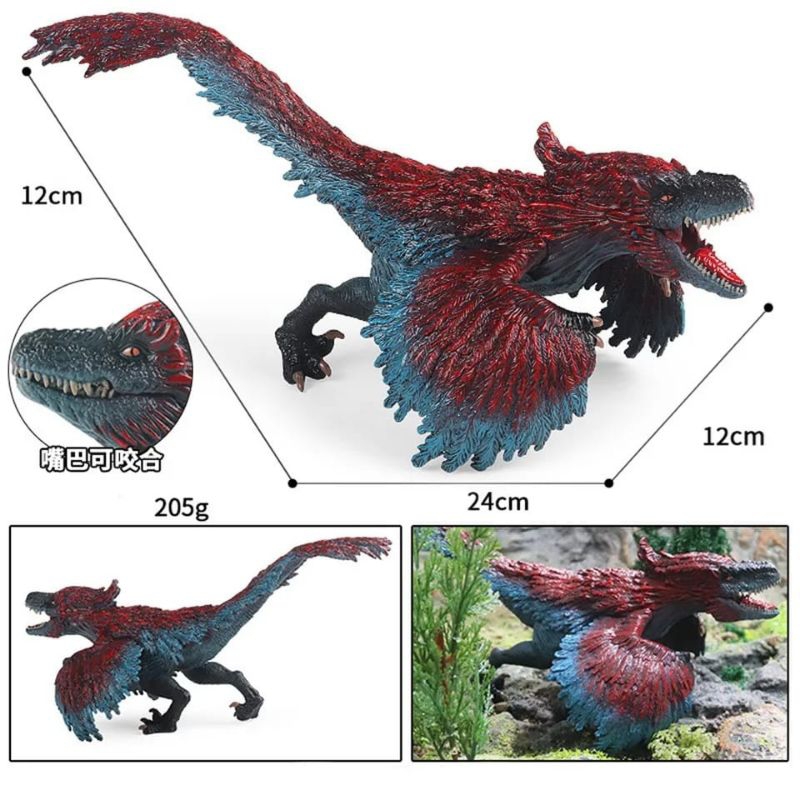 Figure Dinosaurus Pyroraptor Mainan Miniatur dinosaur