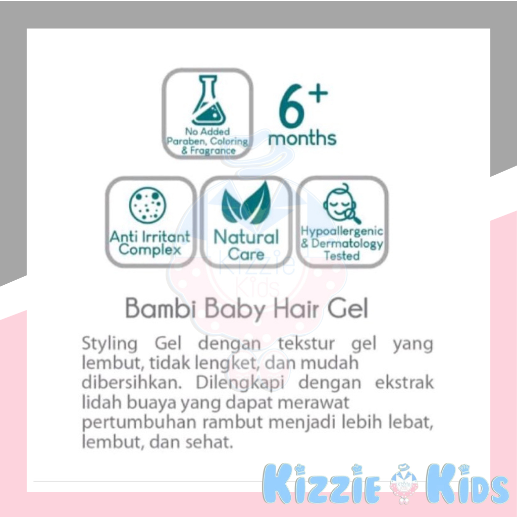 Bambi Baby Hair Gel
