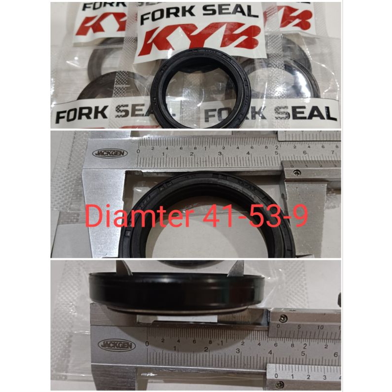 seal shock fork kyb gordon as 41-53-9