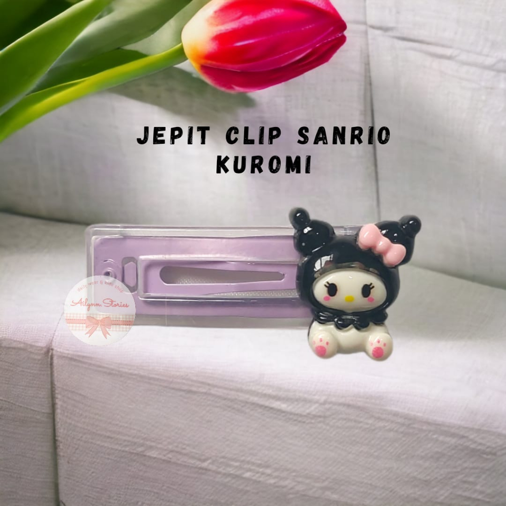 Jepit Rambut Poni Klip set / Jepit Rambut anak sanrio 5pc