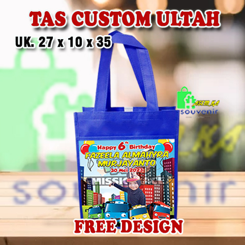 

TAS KANTONG CUSTOM UK 27 X 10 X 35 -TEBAL 75 GSM