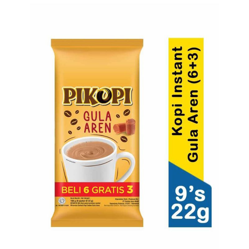 

pikopi gula aren 6+3 sachet