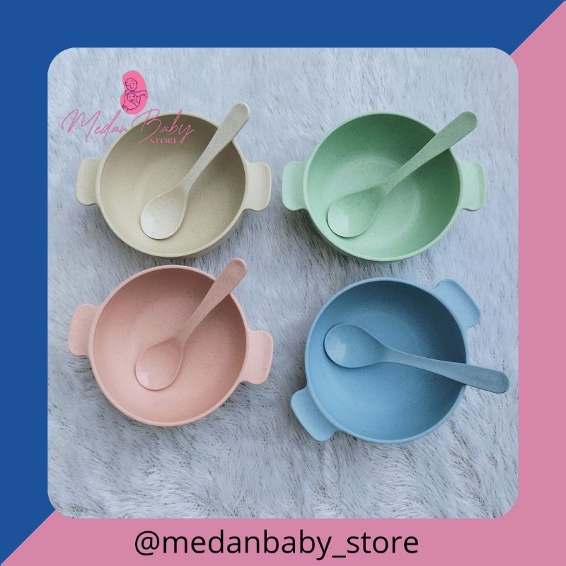 MANGKOK SET MPASI BAYI / MANGKOK MAKAN ANAK / MANGKOK MINI