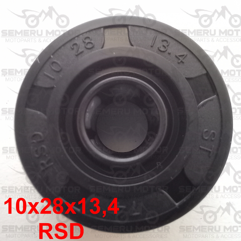 10 28 13,4mm merk RSD Ori Oil Seal Shock Breaker Belakang Yamaha RX King/Skywave/Thunder/KYB Heavy D