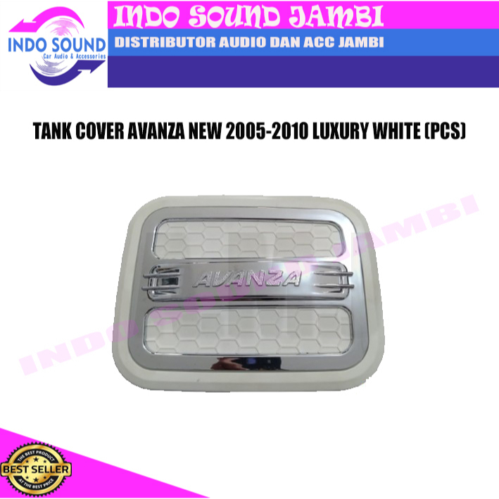 TANK COVER AVANZA NEW 2005-2010 LUXURY WHITE
