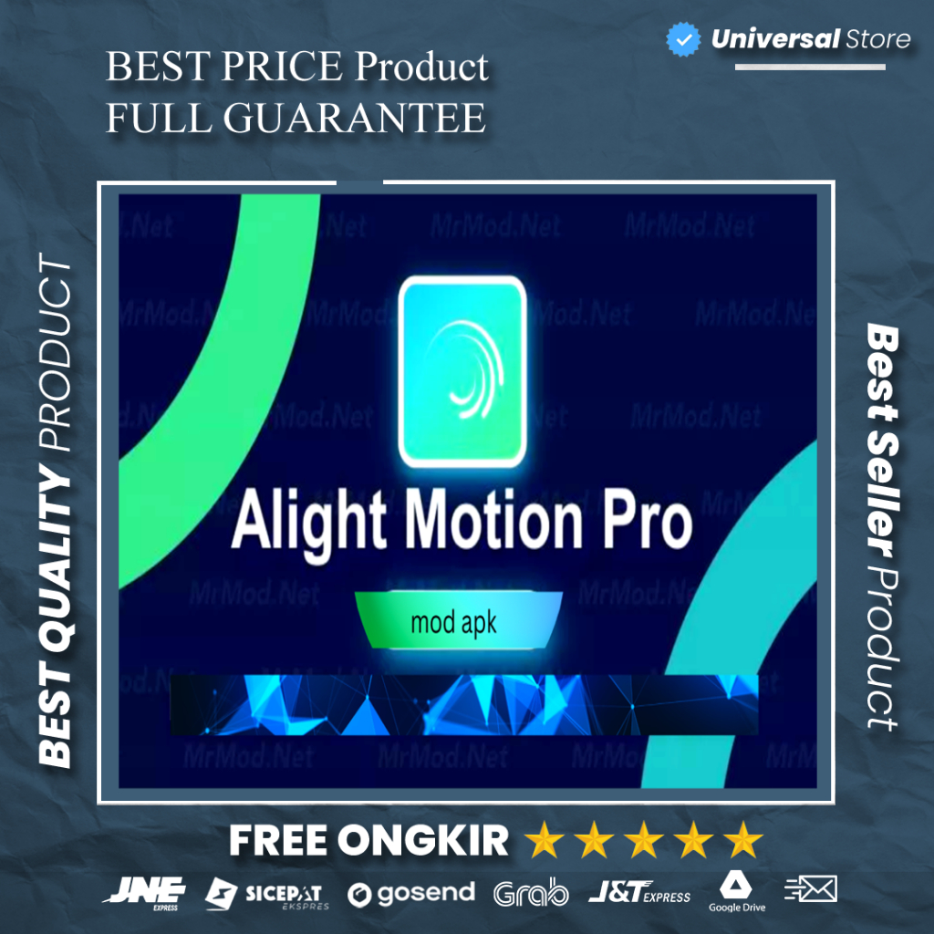 Alight Motion Premium Pro VIP Lifetime No Ads Iklan Fullpack Android Terbaru