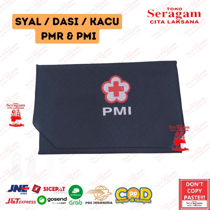 Syal / Slayer / Scarf / Kacu PMR / PMI Sablon Bordir