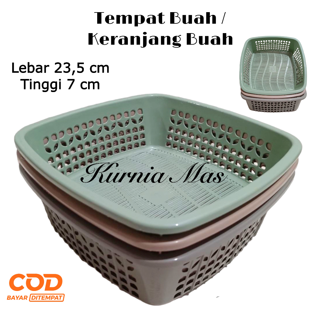 Tempat Buah Eriko Keranjang Buah Plastik Wadah Buah Keranjang Serbaguna