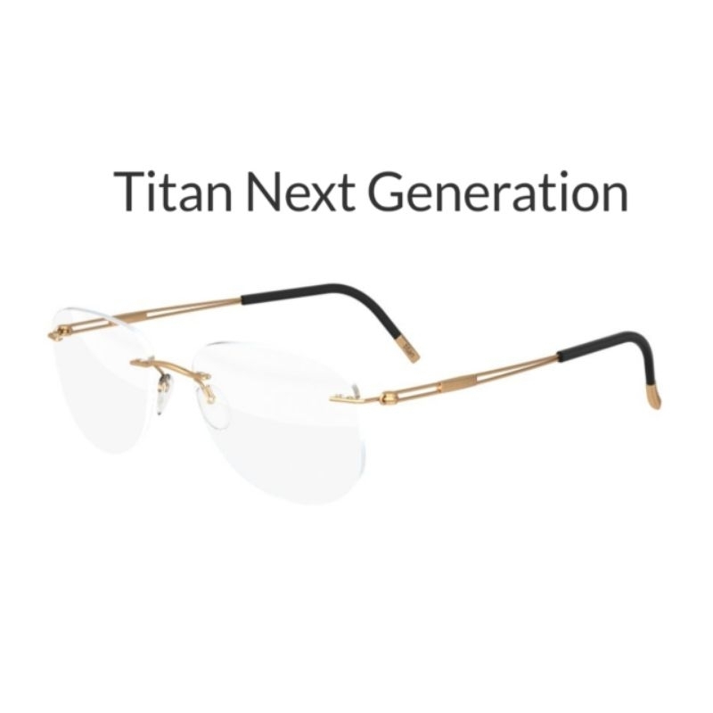 FRAME KACAMATA Silhouette TITAN NEXT GENERATION 5521 EX 7531 S52 ORI