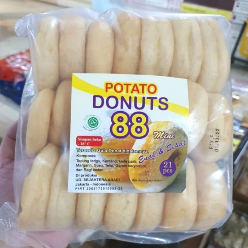 

Donat Kentang Mini 21s Potato Donut 88