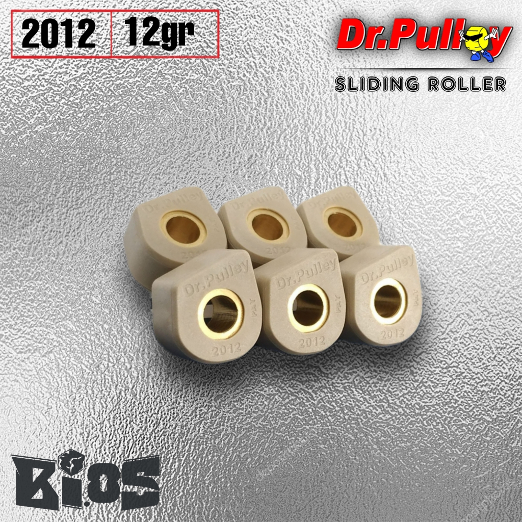 DR PULLEY 2012 SLIDING ROLLER N-MAX AEROX LEXI MIO XEON X-RIDE 9gr / 10gr / 11gr / 12gr / 13gr