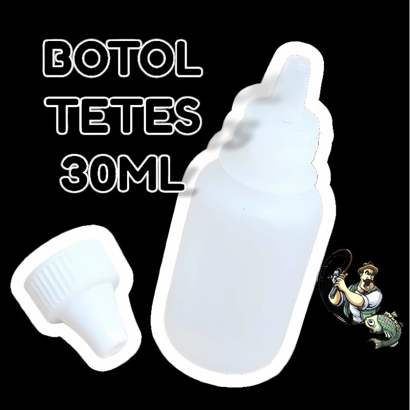 BOTOL TETES 30ML // botol untuk meracik essen oplosan