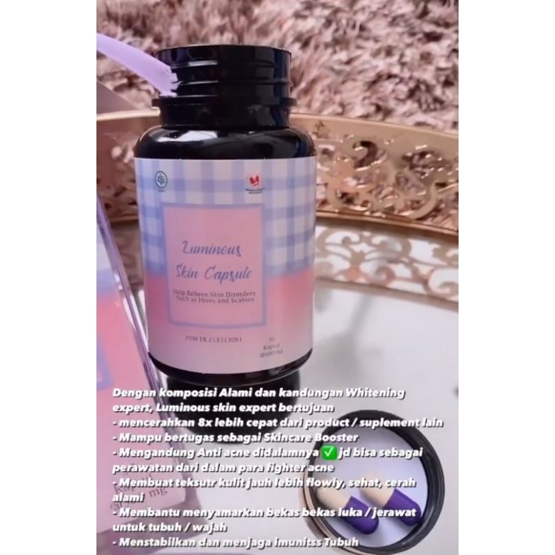 Ecer Luminous Skin Kapsul Whitening (6kapsul)