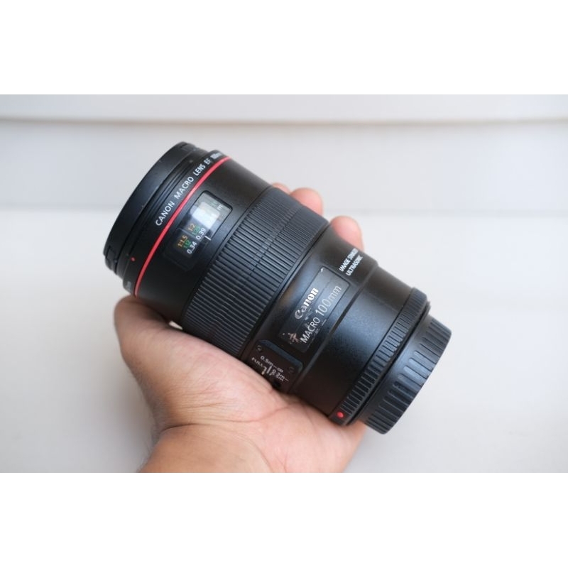 CANON 100MM F2.8 L IS USM FULLSET LENSA CANON FIX 100MM F2.8 L SERIS IS USM CANON 100MM MACRO F2.8 L