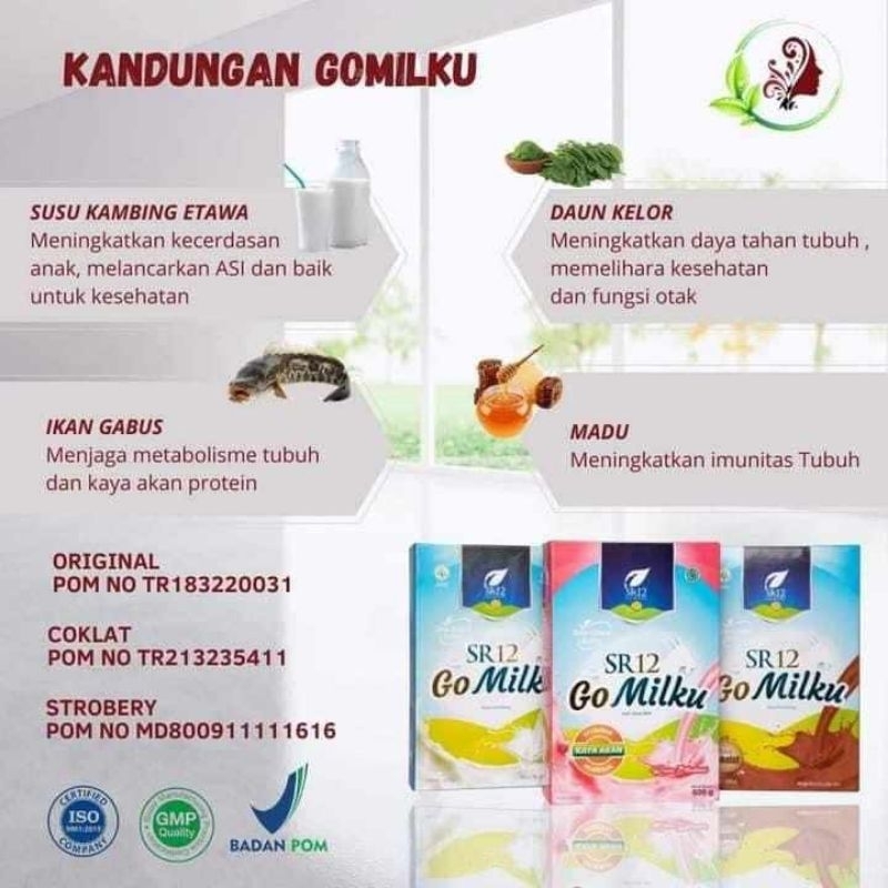 

Susu kambing bubuk Gomilku Sr12