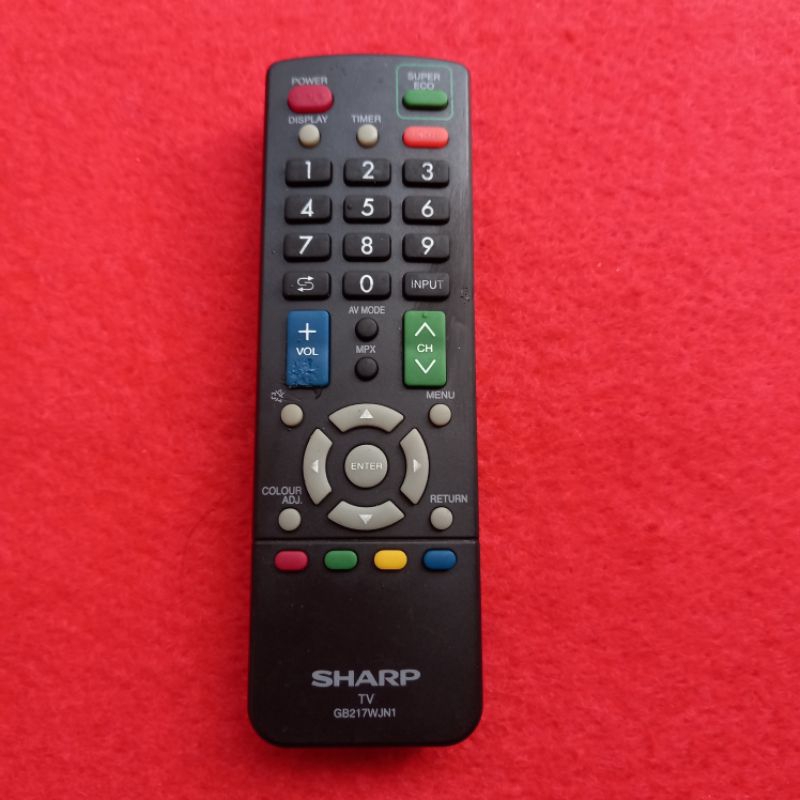 Remote TV LED SHARP Original Asli . GB217WJN1 .