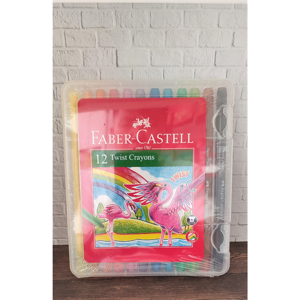 

FABER-CASTELL TWIST CRAYONS SET 12