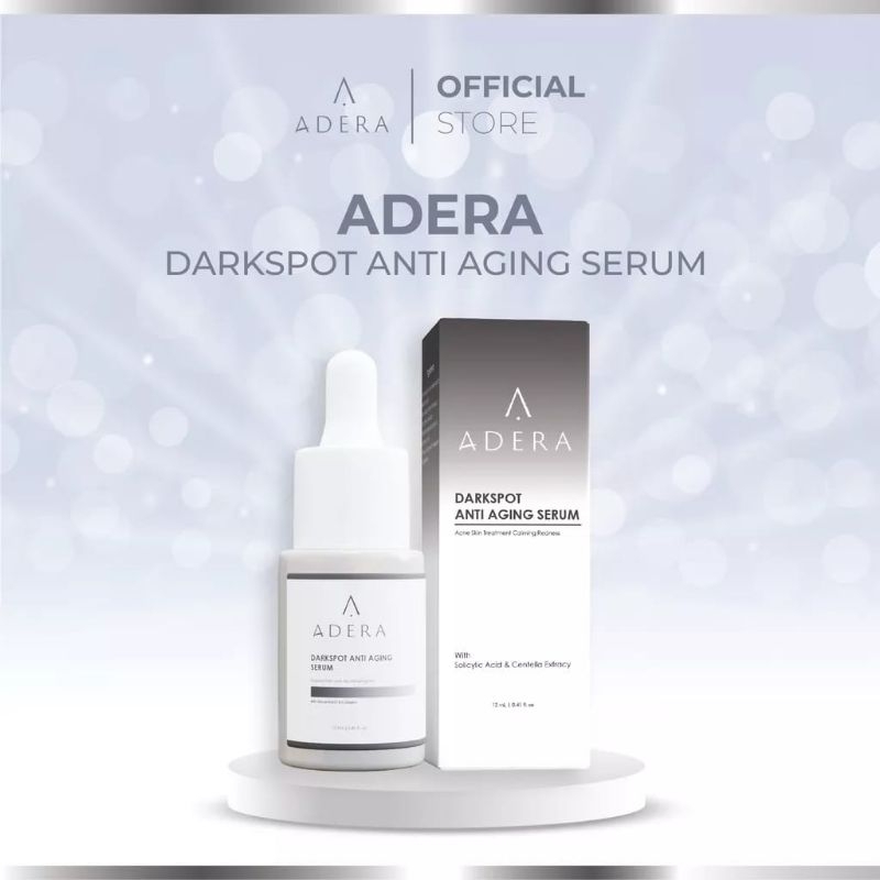 ADERA DARKSPOT SERUM Menghilangkan Flek Hitam, Keriput, dan
65% OFF