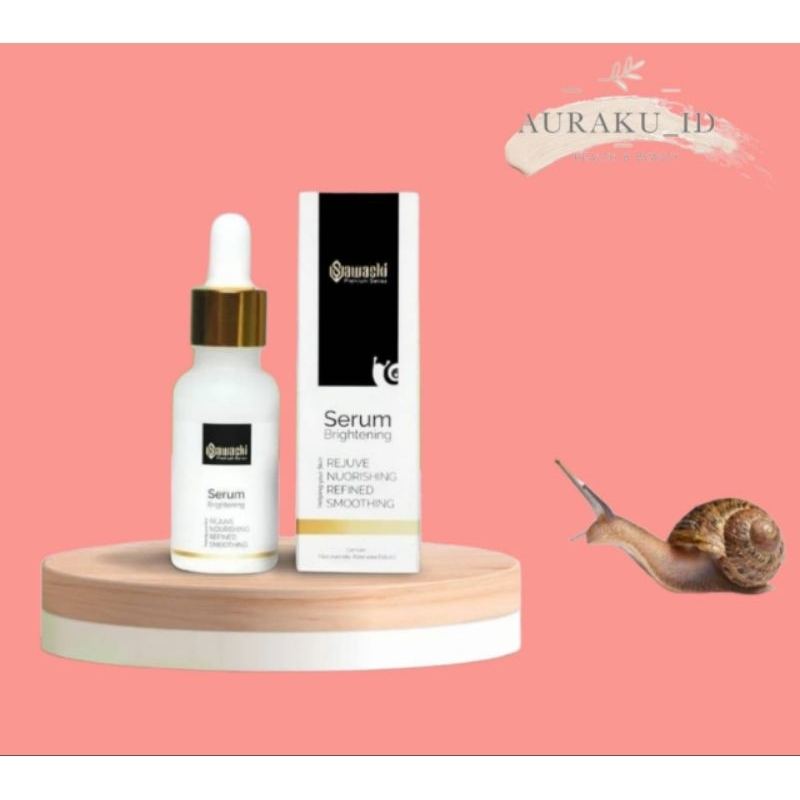 Sawaski Serum Brightening Premium Serum Wajah Anti Flek Anti Aging Penuaan Dini