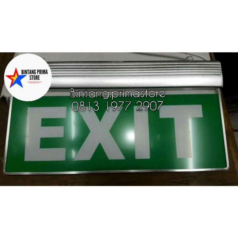 Lampu darurat exit/lampu emergency exit led-4
