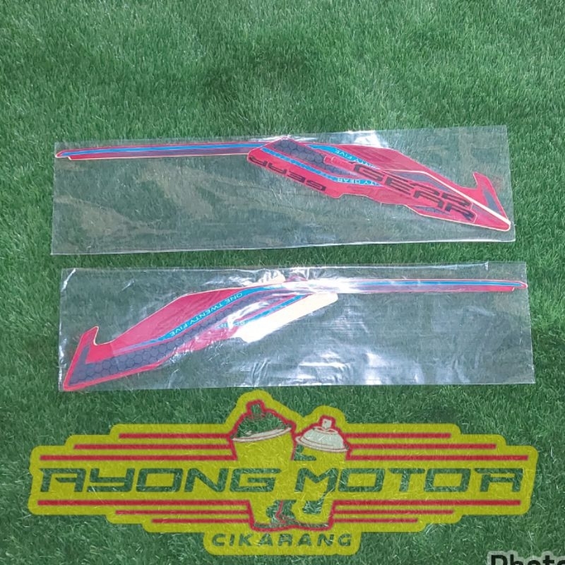 Striping Yamaha Gear 125 2022 Merah Original