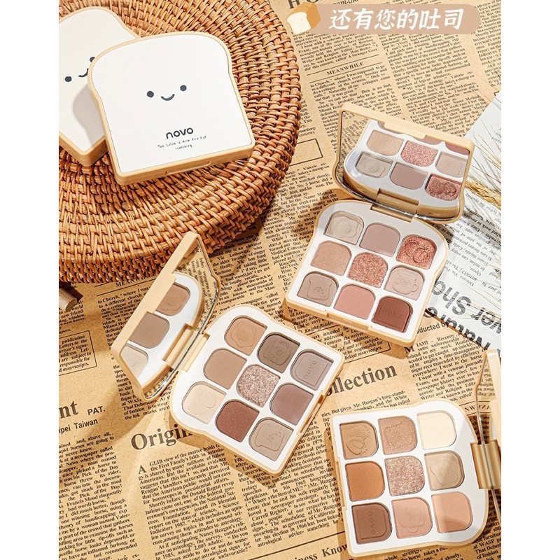NOVO Toast Eyeshadow Palette
