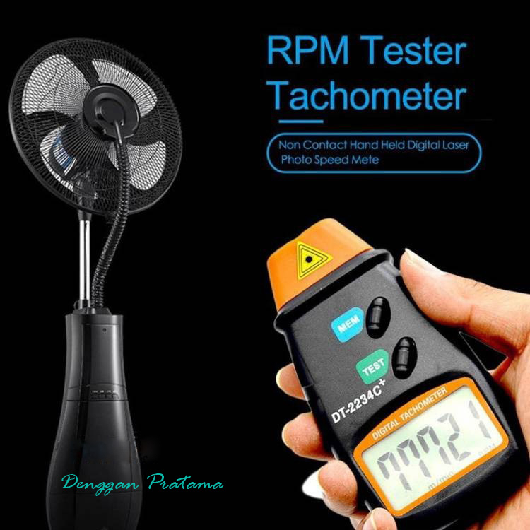 Tachometer Digital Alat Ukur Kecepatan Putar RPM