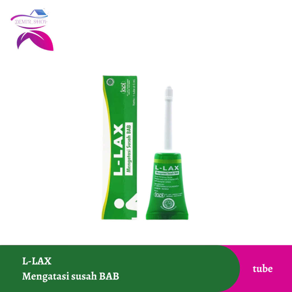 L-Lax Gel 5 ml Mengatasi Susah BAB / Sembelit