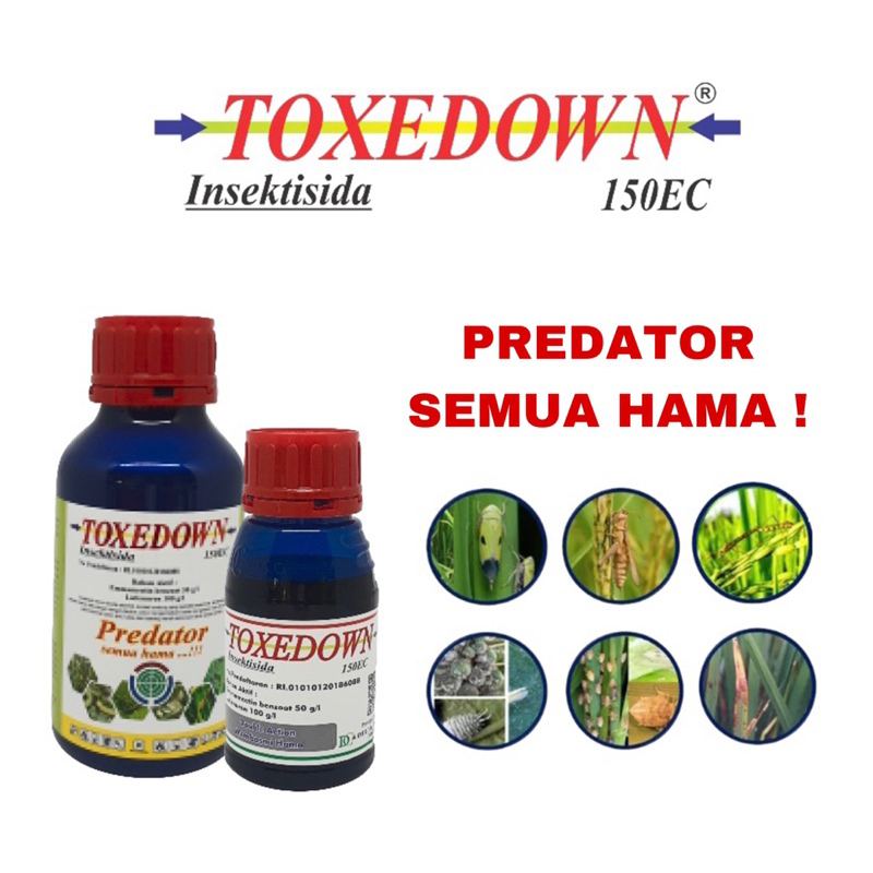 INSEKTISIDA TOXEDOWN 150EC 100ML