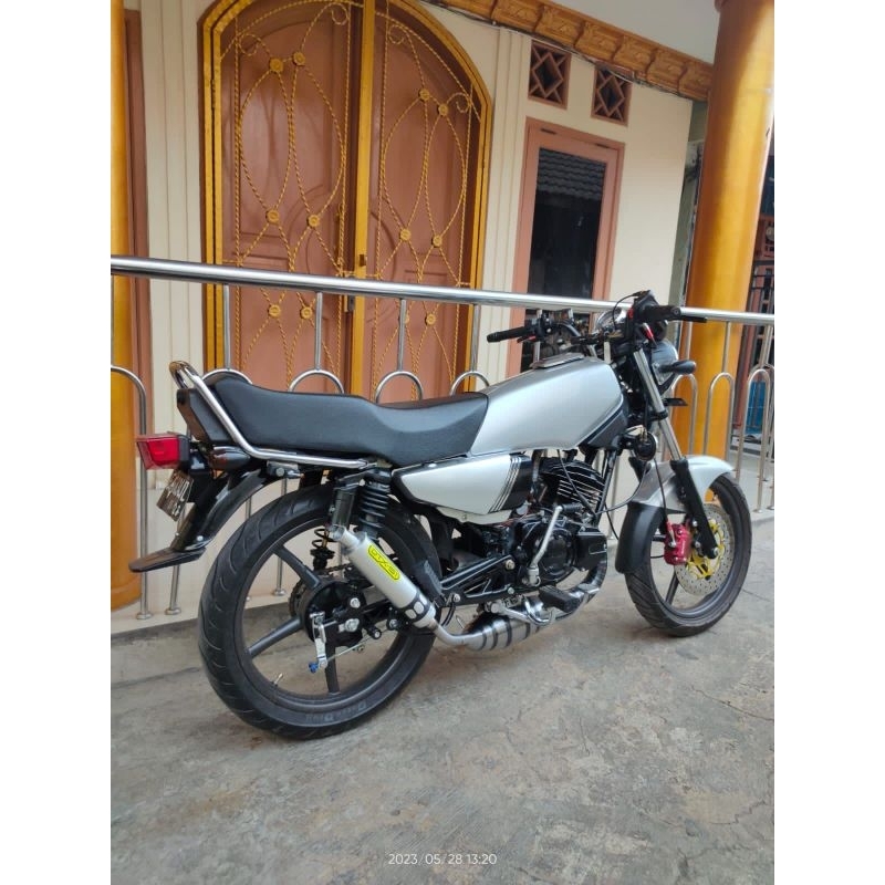 knalpot RX king repsol original DTX51 bahan galvanis