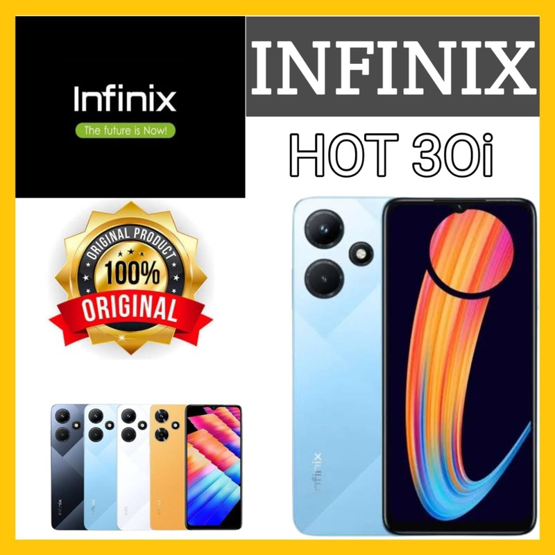 TERLARIS!! INFINIX HOT 30i RAM 8/128 GARANSI RESMI INFINIX INDONESIA