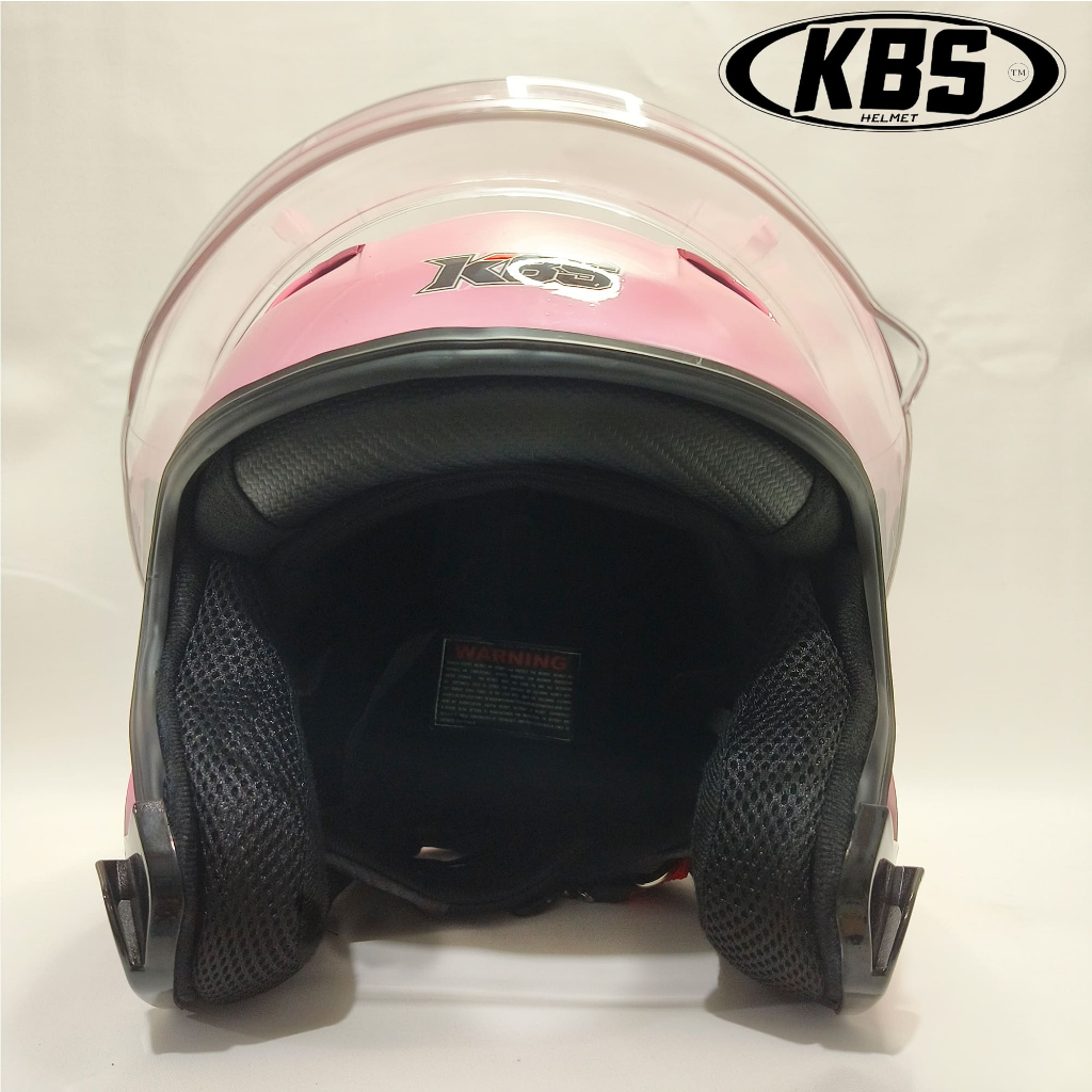 HELM HALF FACE KBS HAKAI KAYROZ SILVER/ HELM PRIA DAN WANITA DEWASA SNI