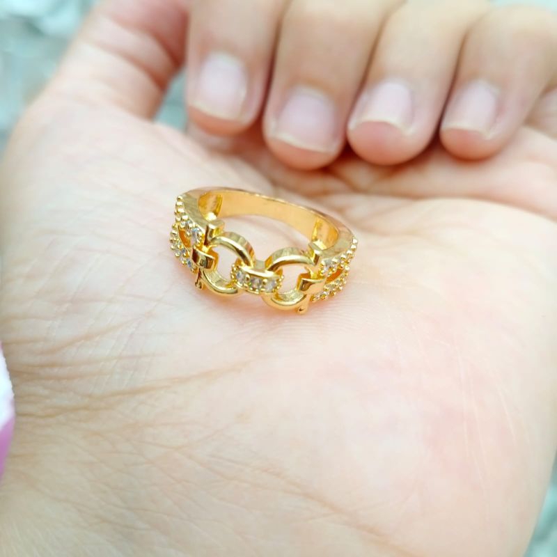 Cincin Xuping Motif Gesper 0004