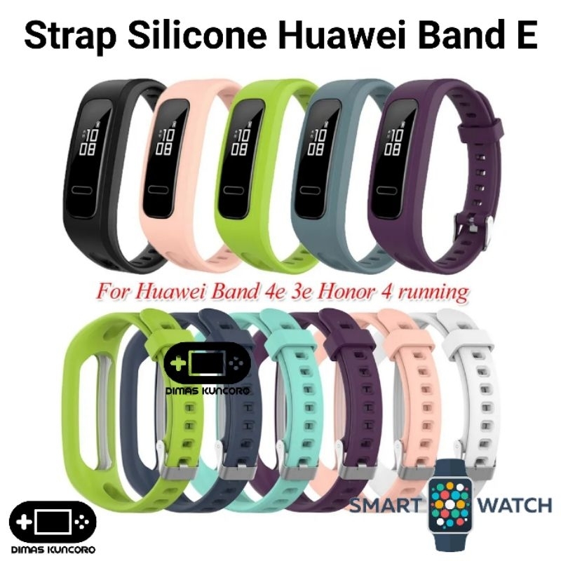 Strap Silicone Huawei Band E silicon tali 3e 4e honor 4 running 5 basketball edition