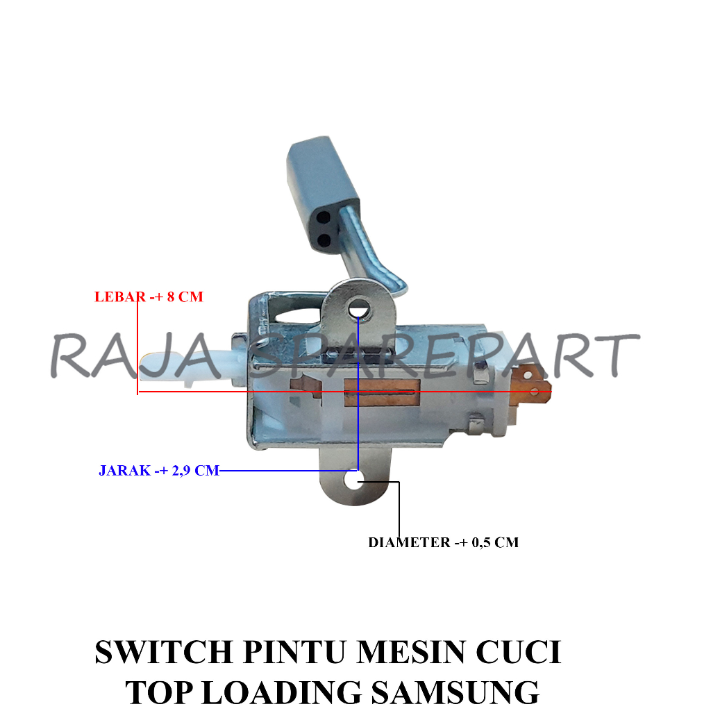 SWITCH PINTU MESIN CUCI TOP LOADING SAMSUNG 1 TABUNG