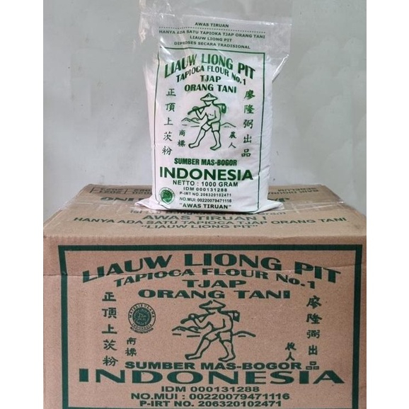 

RB22 Tepung Tapioka LIAUW LIONG PIT KEMASAN 1 KG