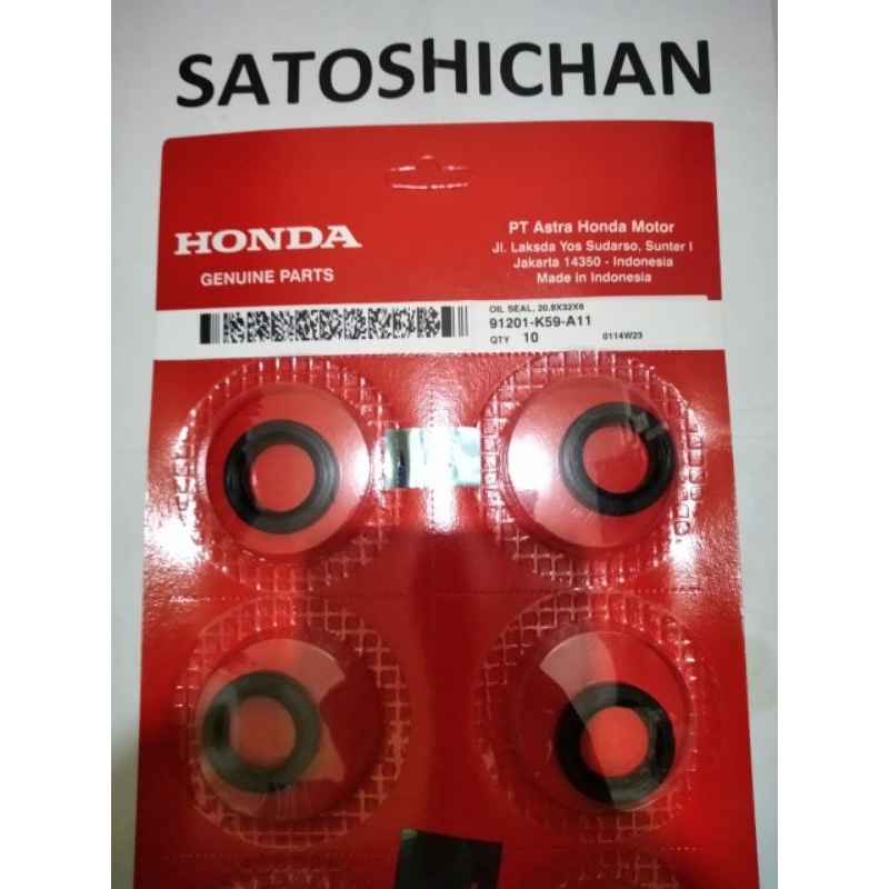 Seal Magnet Hrg 1pc Vario 125+150 LED 91201-K59-A11 Original AHM