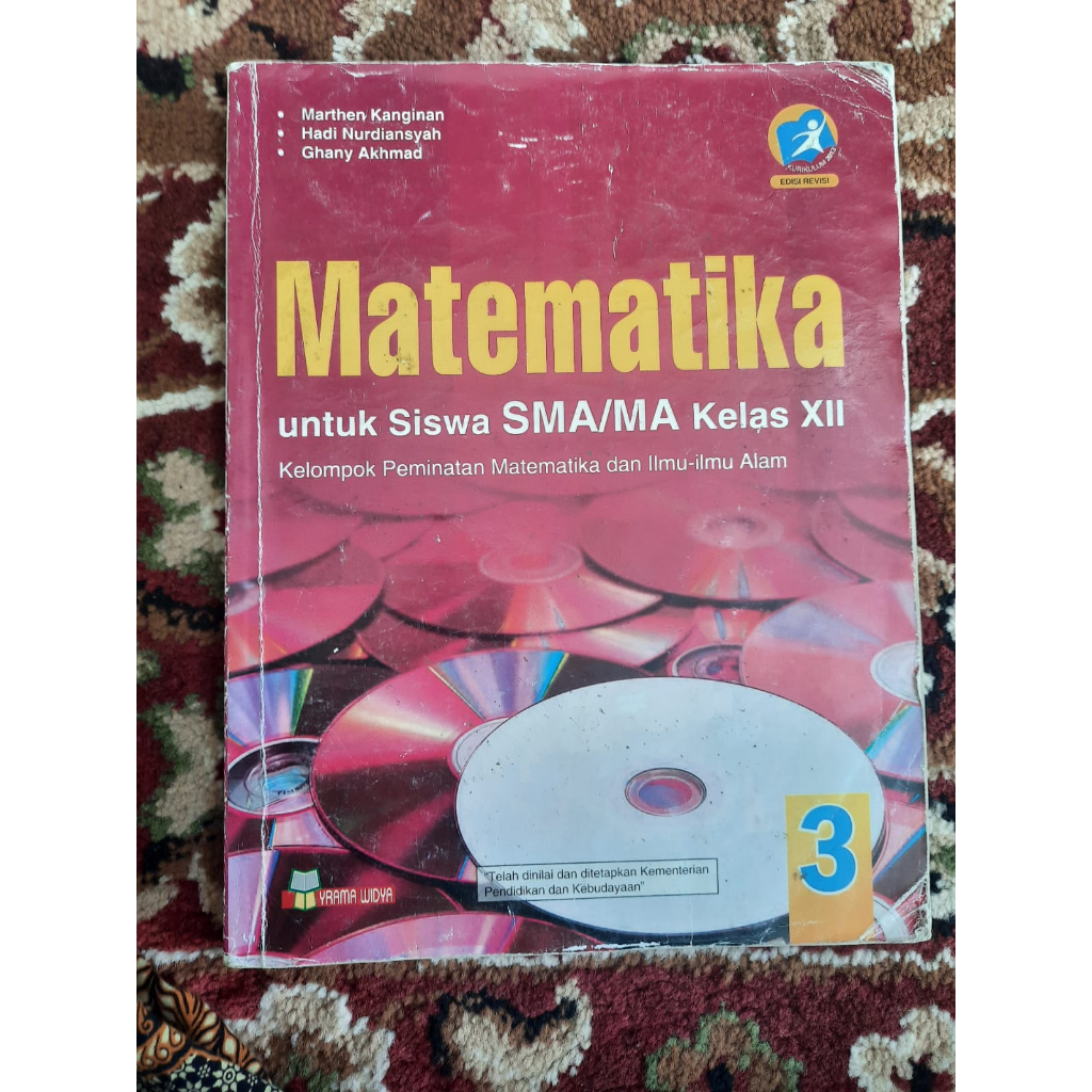 

BUKU MATEMATIKA KELAS 3 SMA