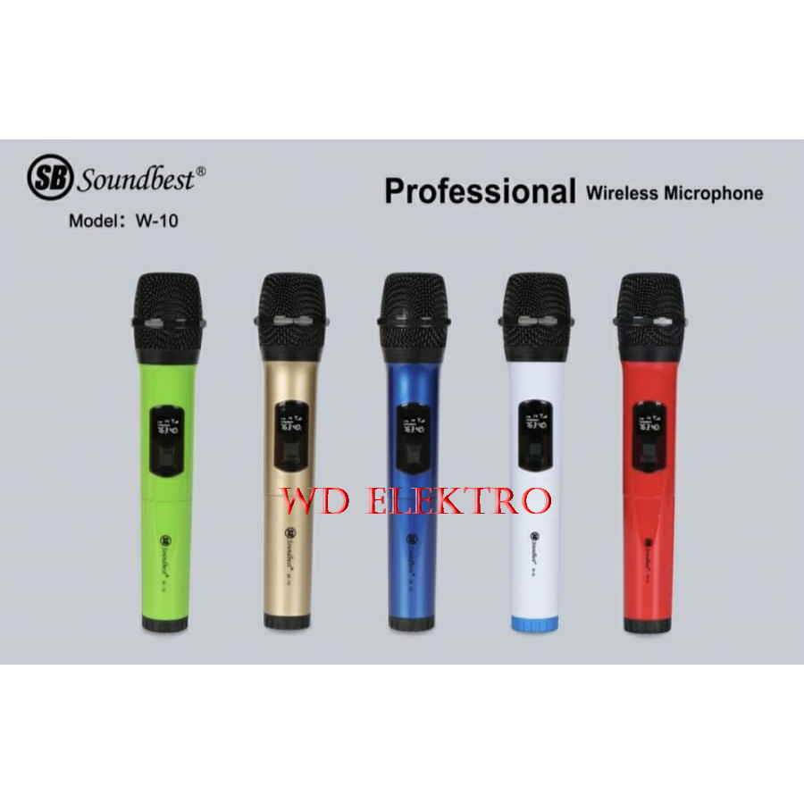 MIC WIRELESS SOUNDBEST W10 SOUNDBEST W 10