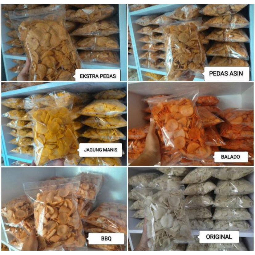 

Cimolring 250 gram 7 rasa Moiichips