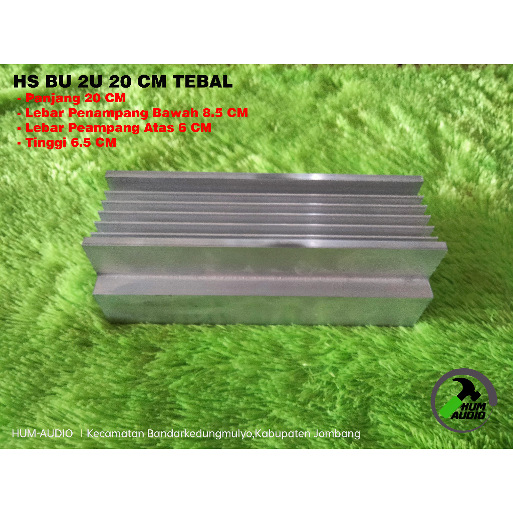 HEATSINK 2U 20 CM TEBAL.