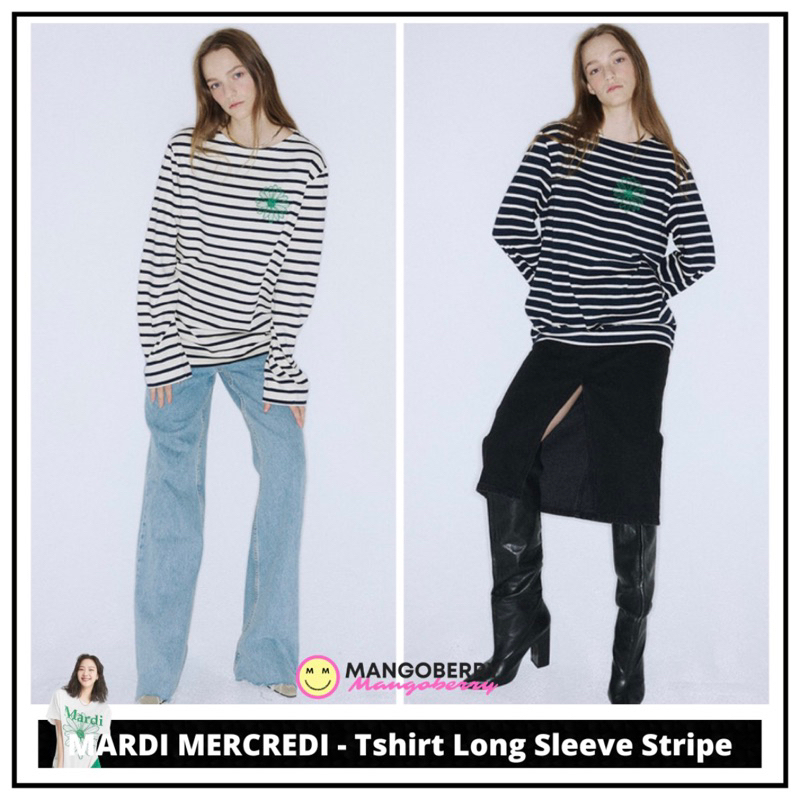 MARDI_Tshirt Long Sleeve Stripe