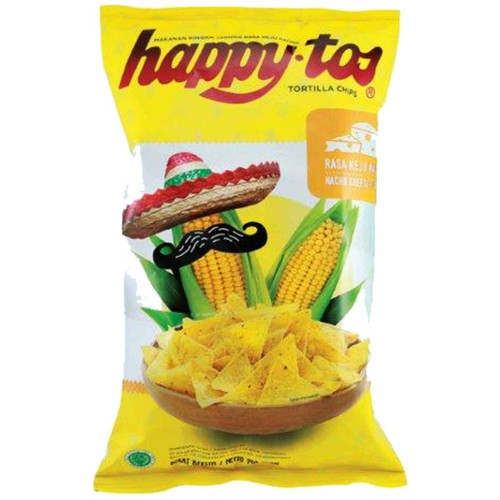 

HAPPYTOS KEJU NACHO 140G