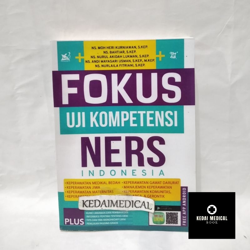 BUKU FOKUS UJI KOMPETENSI NERS S1 KEPERAWATAN