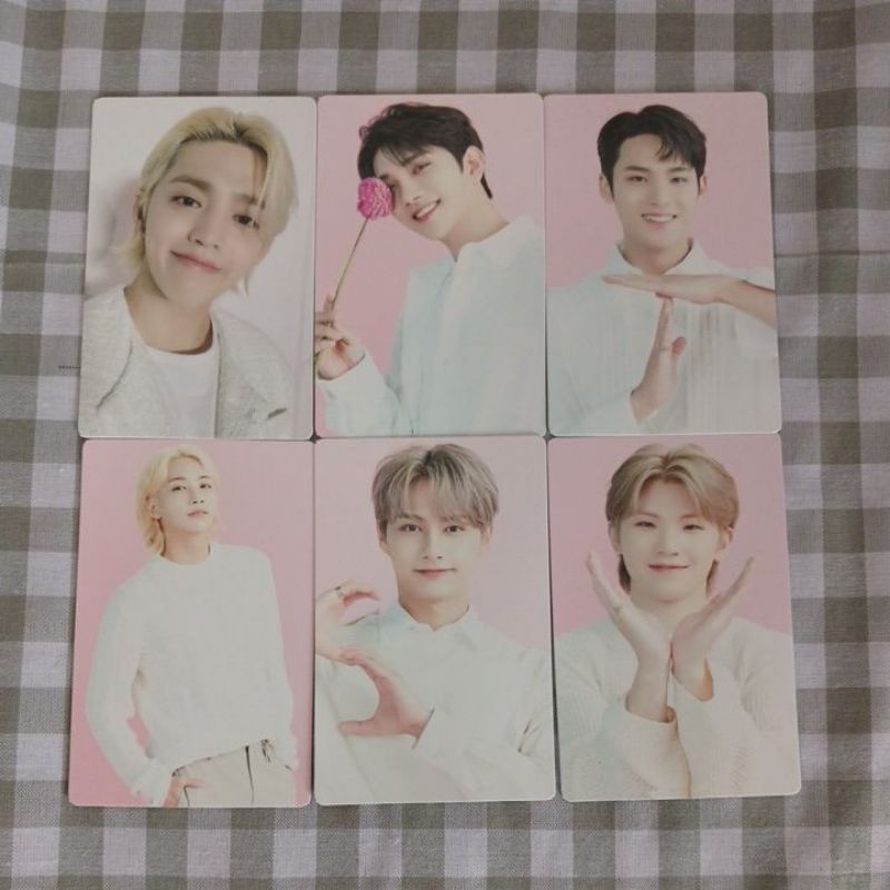 tc trading card seventeen cafe in seoul spc scoups wonwoo mingyu
