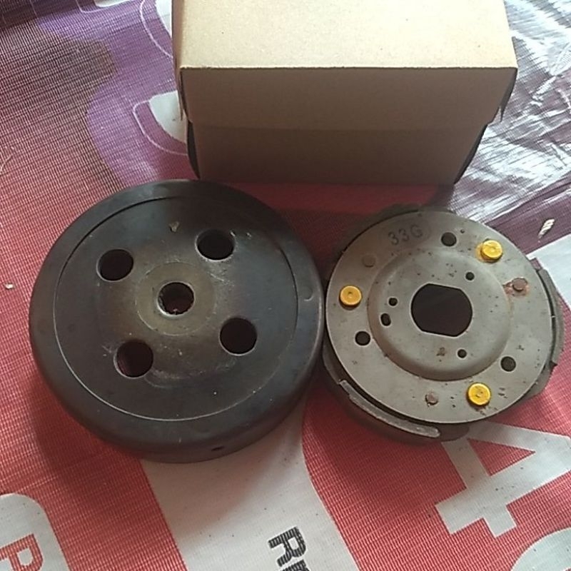 pully set mangkok ganda suzuki skywave